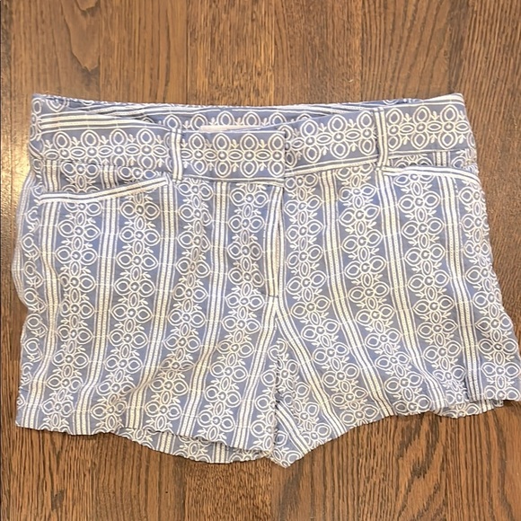 Loft 6 the riviera short Blue and White Patterned Women Shorts - Picture 1 of 3